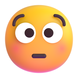 faccina imbarazzata
