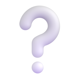 punto interrogativo bianco