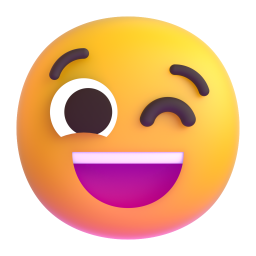 faccina che fa l’occhiolino