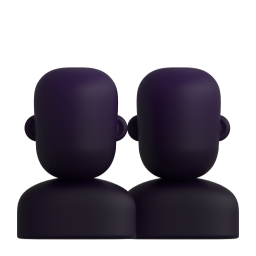 silhouettes de bustes