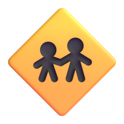 children crossing