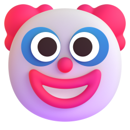 faccina pagliaccio