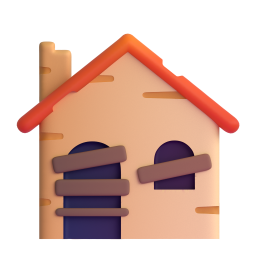 derelict house