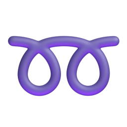 double curly loop