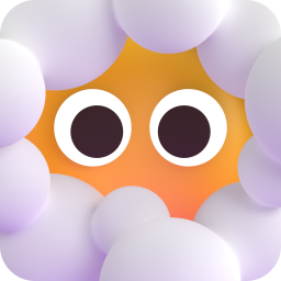 face in clouds
