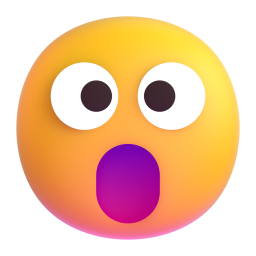 face with open mouth