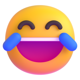 face with tears of joy