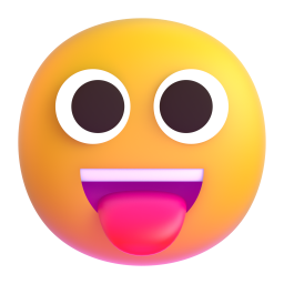 face with tongue