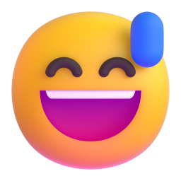 冷や汗笑顔