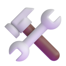 Hammer und Schraubenschlüssel