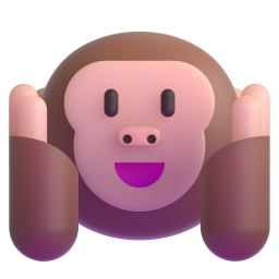singe ne rien entendre