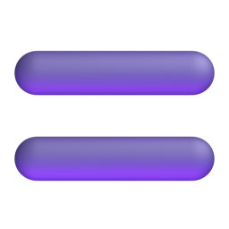 heavy equals sign
