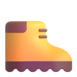 bota de senderismo