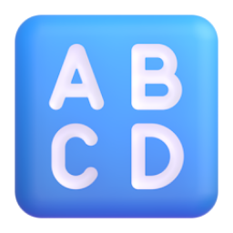 input latin uppercase