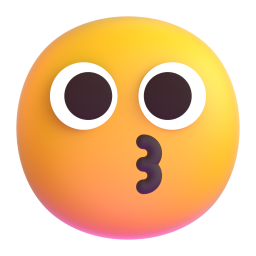 kissing face
