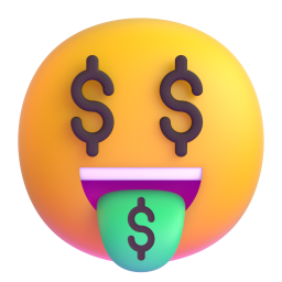 money-mouth face