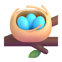 nido con uova