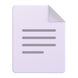 page facing up