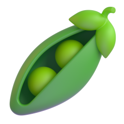 baccello di piselli