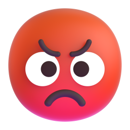 pouting face