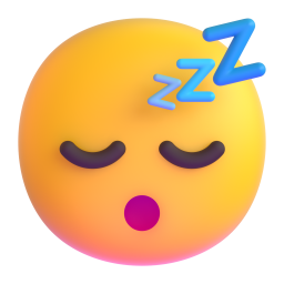 sleeping face