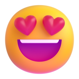 smiling face with heart-eyes