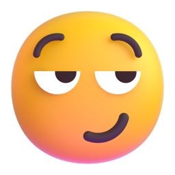 smirking face