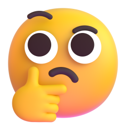 thinking face