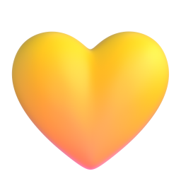 cuore giallo
