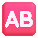AB button (blood type)
