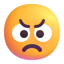 angry face