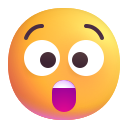 astonished face