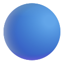 blue circle