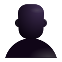 bust in silhouette