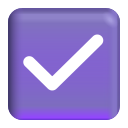 check box with check
