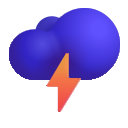 cloud with lightning