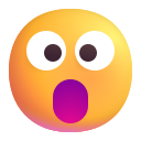 face with open mouth