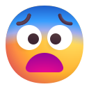 faccina impaurita