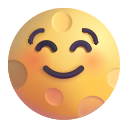 full moon face