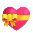 heart with ribbon