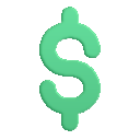 heavy dollar sign