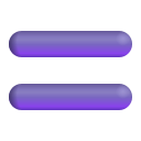 heavy equals sign