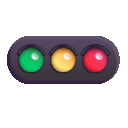 horizontal traffic light
