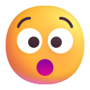hushed face