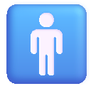 men’s room