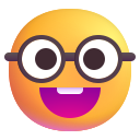 nerd face