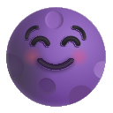 new moon face