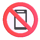 no mobile phones