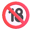 no one under eighteen