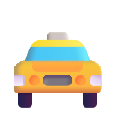 oncoming taxi